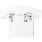 isutaberuのふゑとﾄﾞｸﾞ All-Over Print T-Shirt