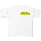 しまおの某地方都市Tシャツ黄 All-Over Print T-Shirt