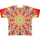 Toybox＆海月町のnagisa mandara フルグラフィックTシャツ
