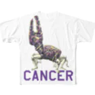 ITO KのCancer フルグラフィックTシャツ