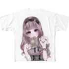 LD mental.CL💒の乞食ちゃん フルグラフィックTシャツ