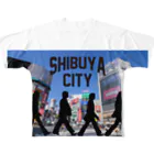 moCoのSHIBUYA CITY フルグラフィックTシャツ