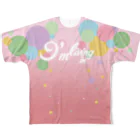 ぴよひな屋さんのぴよひなフルグラフィックＴシャツ All-Over Print T-Shirt