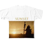 Jp_streetのインディアンsunset フルグラフィックTシャツ