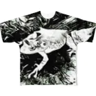 Fantastic FrogのFantastic Frog -Black And White Version- フルグラフィックTシャツ