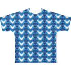 TOWA & KENJIのmonogram All-Over Print T-Shirt