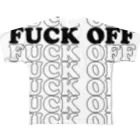 NIPPON DESIGNのFUCK OFF All-Over Print T-Shirt