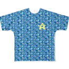 KEN's☆BASEBALL FAN SHOPの横浜勝利の夜 All-Over Print T-Shirt