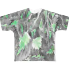 dizzyのコリウスのカモフラ 3/3 All-Over Print T-Shirt