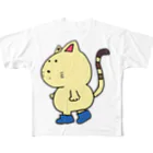 ぺけ丸の長靴をはいたぬっこ All-Over Print T-Shirt