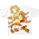 げそにんちゃんのげそにんちゃんグッズ（黄） All-Over Print T-Shirt