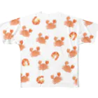 さとろくのかに時々えびT All-Over Print T-Shirt