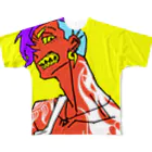 matumoのガラの悪い女（背面白色） All-Over Print T-Shirt