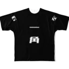 HAKKI MISAKIYAのPEGACORN R1L FGT フルグラフィックTシャツ