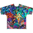 mikoの2side print -  PALETTE 6 フルグラフィックTシャツ