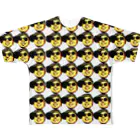【公式】デリバリーシステムグッズの「キモ！顔爆」シリーズ フルグラフィックTシャツ