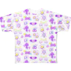 ヌンのファンシー8BITものぐらむ All-Over Print T-Shirt