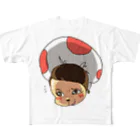 アニマルファクトリーのたくらむキノコちゃん  All-Over Print T-Shirt