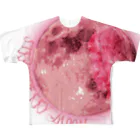 まちゅ屋のストロベリームーン All-Over Print T-Shirt