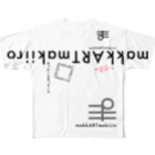 まっかーとまっきーろのまっかーとまっきーろT.02(黒) All-Over Print T-Shirt