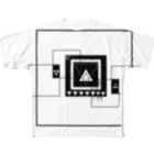 Ak1nd0fのsquare..... フルグラフィックTシャツ