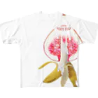 tottoのHiwaii／魅惑のイチジク×バナナ フルグラフィックTシャツ