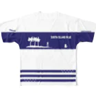 SOUTH ISLAND BLUE 沖縄店のSOUTH ISLAND BLUE フルグラＴ b All-Over Print T-Shirt