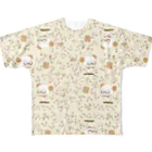 旅する#ひつじですの#ひつじです パニック All-Over Print T-Shirt