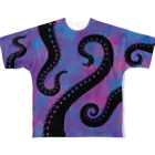 oba:obaの触手パープル All-Over Print T-Shirt