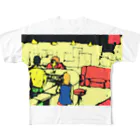 mitzho_nakataのbarfly  All-Over Print T-Shirt