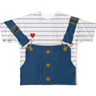 Kenny GoodsのサロペットTシャツ フルグラフィックTシャツ