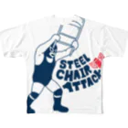 LUCHAのSteel Chair Attack フルグラフィックTシャツ