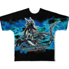 SUNWARD-1988のルールレジェ-BLACK DRAGON- All-Over Print T-Shirt