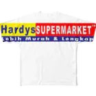 eicimのHardy's  supermarket フルグラフィックTシャツ