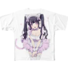 ねぎのねこです All-Over Print T-Shirt