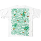 aizaknewton_aizawaのりんご10個あるよ　りんごいろあり All-Over Print T-Shirt