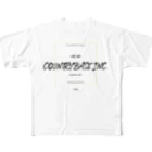 カントリーベースのオリジナル。のCBラフロゴT All-Over Print T-Shirt