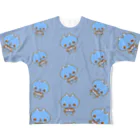 madeathのるるちゃん(ブルー) All-Over Print T-Shirt