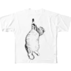 マロマロの猫踊り...？ フルグラフィックTシャツ