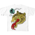 ミアコムアートショップのTORA FACE All-Over Print T-Shirt