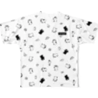 はなぺちゃよんそくほこうのみんな大好きティー（モノトーン） All-Over Print T-Shirt