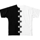 きなこ屋の太極陰陽図 All-Over Print T-Shirt