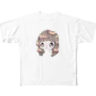 柊 みさと👆★🍊☆🍑のぴえんTシャツ フルグラフィックTシャツ
