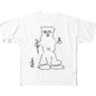 平等寺の仏画・毘沙門天 All-Over Print T-Shirt