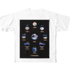 KAWAGOEの満ち欠け(2019－Ⅰ)のアイテム All-Over Print T-Shirt