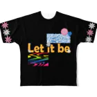 giryu_storeのLet it be TEE フルグラフィックTシャツ