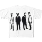 PES me ROUCHAの[FACE] フルグラフィックTシャツ