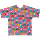 sano keiichiのhuzisanpinku All-Over Print T-Shirt