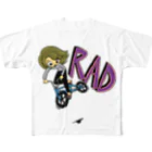 nidan-illustrationの"RAD" 1 フルグラフィックTシャツ