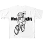 nidan-illustrationの"Wind Jockey" フルグラフィックTシャツ